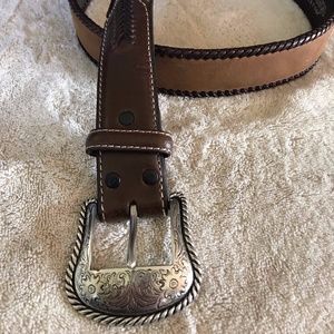 Men's Nocona Belt Genuine Leather Western Style